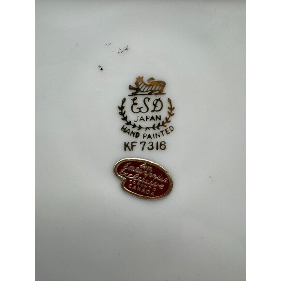 God Bless Our Home Prayer Plate HandPainted ESD Japan Enterprise Exclusiv KF7316 - Picture 10 of 12